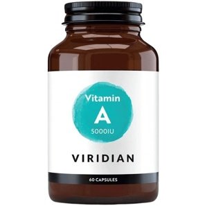 Viridian Nutrition Viridian Vitamin A 5000IU 60 kapslí
