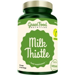 GreenFood Milk Thistle (Ostropestřec) 60 kapslí