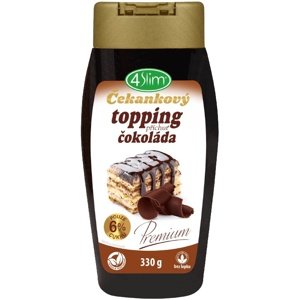 4Slim Čekankový topping 330 g - čokoláda
