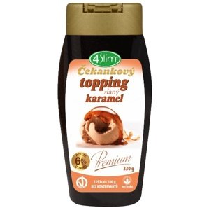 4Slim Čekankový topping 330 g - slaný karamel