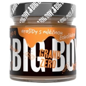 Big Boy Grand Zero 250 g - mléčná čokoláda PROŠLÉ DMT 20.6.2024