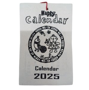 nepálský kalendář 2025 (malý) - Happy Calendar - kolo