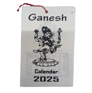 nepálský kalendář 2025 (malý) - Ganesh
