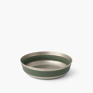 Miska Sea to Summit Detour Stainless Steel Collapsible Bowl velikost: L, barva: zelená