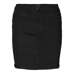 Vero Moda Dámská sukně VMLUNA 10279491 Black XXL