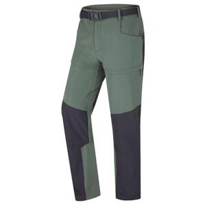 Husky Pánské outdoor kalhoty Keiry M green/anthracite S