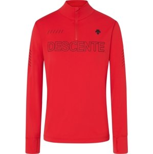 Descente Descente 1/4 Zip T-Neck - Electric Red S