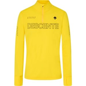 Descente Descente 1/4 Zip T-Neck - Marigold Yellow XS