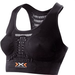 X-Bionic Energizer Sports Bra - Black/Pearl Grey S/M B-C