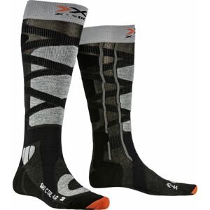 X-Socks Ski Control 4.0 - anthracite melange/stone grey melange 42-44