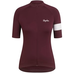 Rapha Women's Core Jersey - Wine/White M