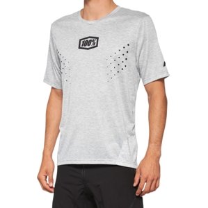 100% Airmatic Mesh Short Sleeve Jersey Grey M