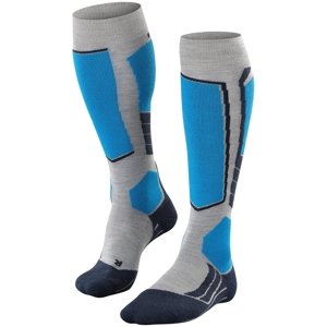 Falke SK2 Wool Men Skiing Knee-high Socks - light grey 42-43