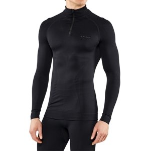 Falke Men long sleeve Shirt Maximum Warm - black L