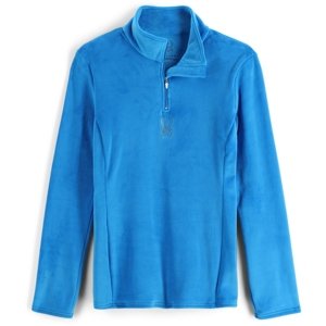 Spyder Shimmer Bug-Zip T-Neck - collegiate XL