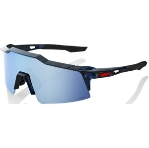 100% Speedcraft Sl - Black Holographic - Hiper Blue Multilayer Mirror Lens uni