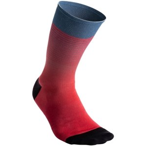 7Mesh Fading Light Sock - 7.5" Unisex - Cherry 39-42