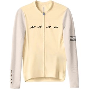 MAAP Women's Evade Pro Base LS Jersey 2.0 - Sandstone/Limestone L