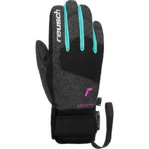 Reusch Reusch Simon R-TEX® XT Junior - black melange/bachelor button/knockout pink 6