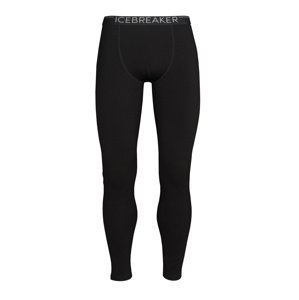 pánské merino spodky ICEBREAKER Mens Merino Leggings, Black velikost: S