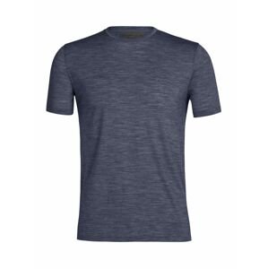 pánské merino triko krátký rukáv ICEBREAKER Mens Sphere II SS Tee, Midnight Navy Heather velikost: XL