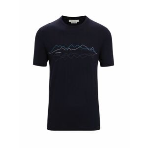 ICEBREAKER Mens Tech Lite II SS Tee Icebreaker, Midnight Navy velikost: M