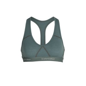 dámská merino podprsenka ICEBREAKER Wmns Sprite Racerback Bra, Sage velikost: XL