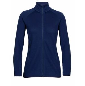 dámská mikina, zip ICEBREAKER Wmns Elemental LS Zip, Royal Navy velikost: XS