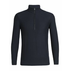 pánský svetr ICEBREAKER Mens Waypoint LS Half Zip, Midnight Navy velikost: M