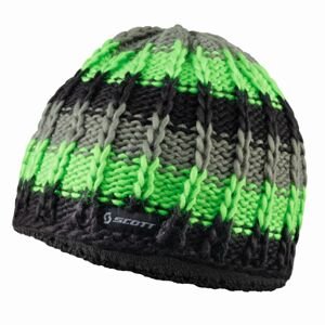 SCOTT Beanie MTN 60, black/clas grn (vzorek) velikost: OS (UNI)