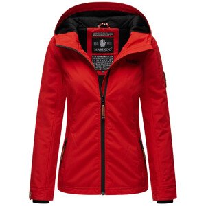 Dámská outdoorová bunda s kapucí Brombeere Marikoo - RED Velikost: L