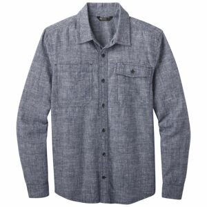 Outdoor Research Men's Ironhorse L/S Shirt, blue heather velikost: M