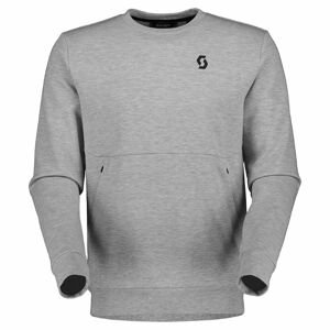 SCOTT Crewneck M's Tech, Grey Melange (vzorek) velikost: M