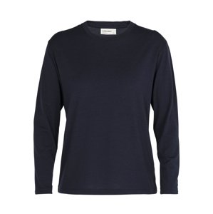 dámské merino triko dlouhý rukáv ICEBREAKER Wmns 150 LS Crewe, Midnight Navy (vzorek) velikost: S