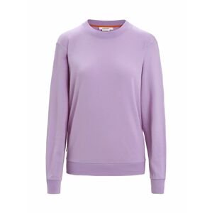 ICEBREAKER Wmns Crush LS Sweatshirt, Purple Gaze (vzorek) velikost: S