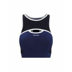 ICEBREAKER Wmns ZoneKnit™ Sport Bra, Royal Navy/Midnight Navy/Cb (vzorek) velikost: S