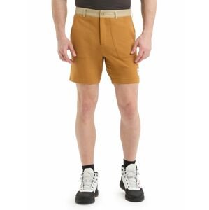 ICEBREAKER Mens IB x Timberland Merino Terry Chino Shorts, Wheat Boot/Sand velikost: M