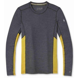 Smartwool M MERINO SPORT 150 LONG SLEEVE CREW charcoal heather-golden olive Velikost: L tričko