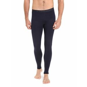 Pánské spodky ICEBREAKER Mens 200 Oasis Leggings, Midnight Navy/Monsoon velikost: M