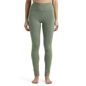 ICEBREAKER Wmns 200 Sonebula Leggings, Lichen/Hyper/Cb velikost: XS