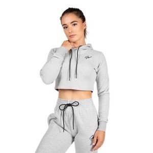 Gorilla Wear Dámský Pixley Crop Top Hoodie Gray - XS