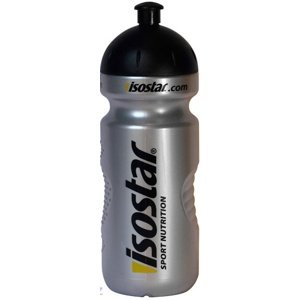 Isostar Láhev Bidon 650 ml - stříbrná (push pull)