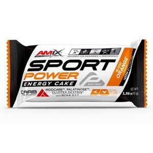 Amix Nutrition Amix Sport Power Energy Cake Bar s kofeinem 45 g - pomeranč PROŠLÉ DMT (5/2023)