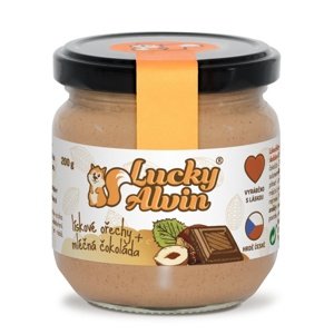 Lucky Alvin Lískové ořechy + mléčná čokoláda 200 g