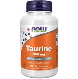 Now Foods Taurine 500mg 100 kapslí