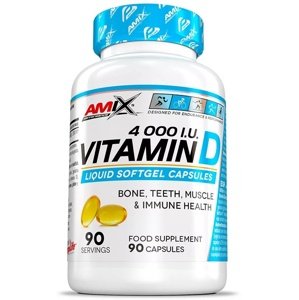 Amix Nutrition Amix Vitamín D 4000 I.U. 90 kapslí