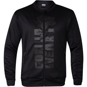 Gorilla Wear Pánská mikina Ballinger Track Jacket Black - S VÝPRODEJ