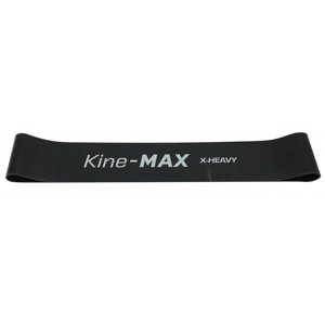 Kine-MAX Mini Loop Resistance Band Kit posilovací guma - xheavy černá