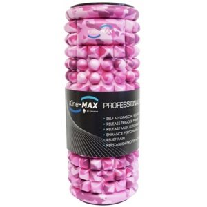 Kine-MAX Professional Massage Foam Roller Masážní válec - love růžová