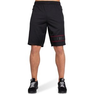 Gorilla Wear Pánské šortky Branson Black/red - M